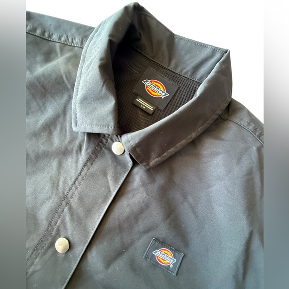 Dickies Cropped Snap Front Jacket, Women’s Large Boxy - Picture 3 of 7